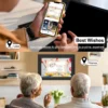 Digital Picture Frame 10.1 Inch Frameo Digital Photo Frame WiFi Large Storage1280 x 800 HD IPS Touch Screen Auto-Rotate